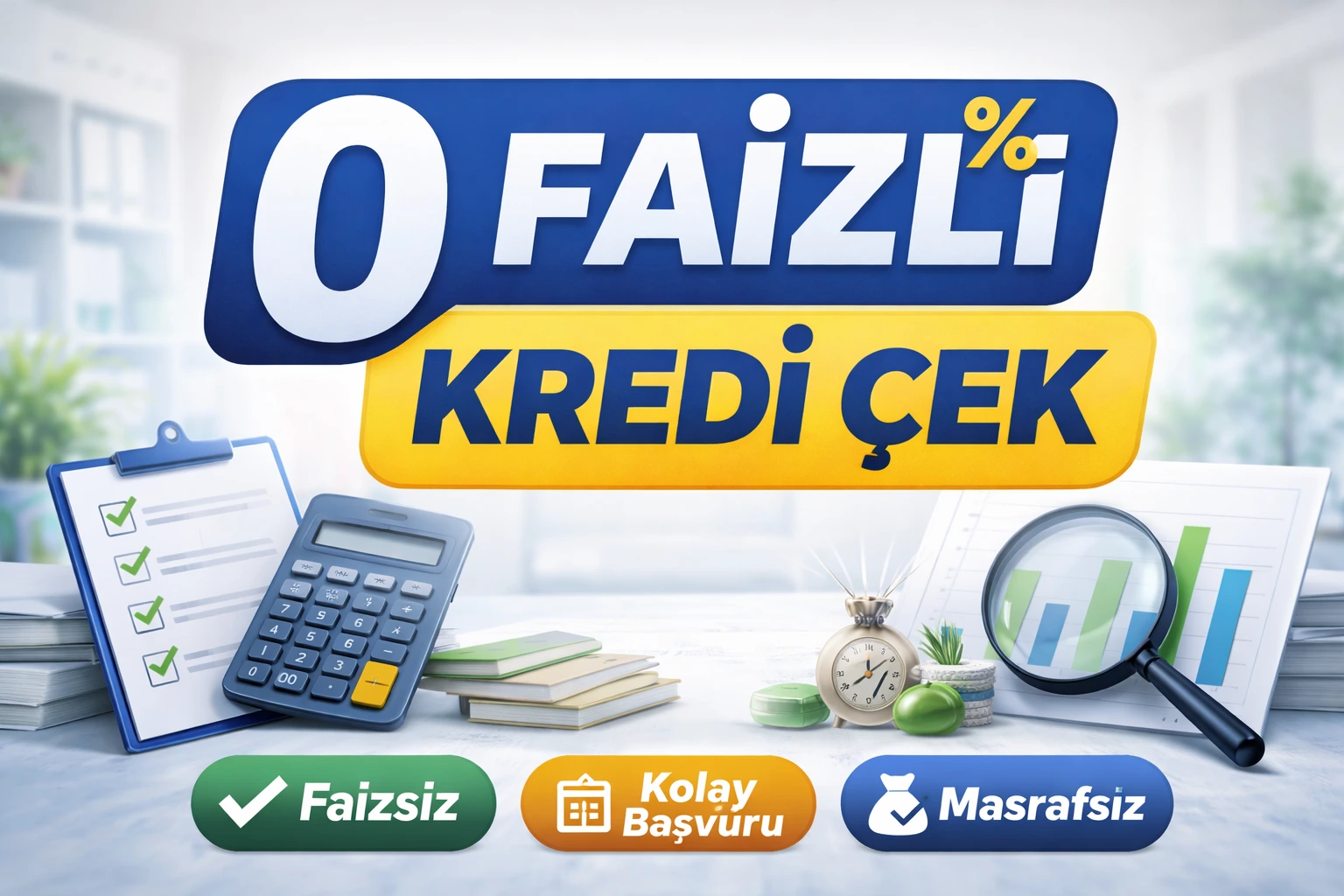 0 Faizli Kredi &Ccedil;ek